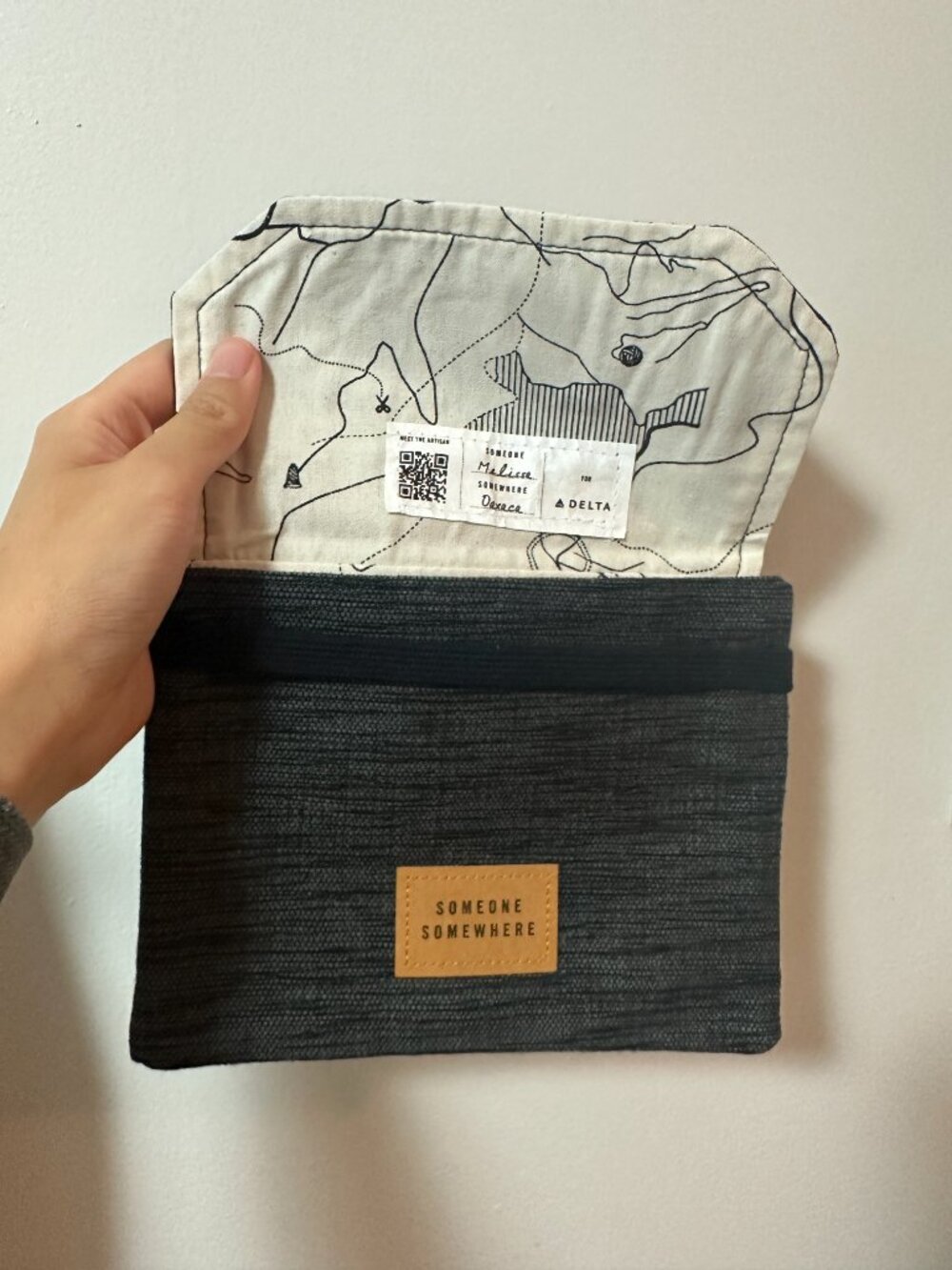 NEW! Handmade Artisan Woven Pouches - Delta One